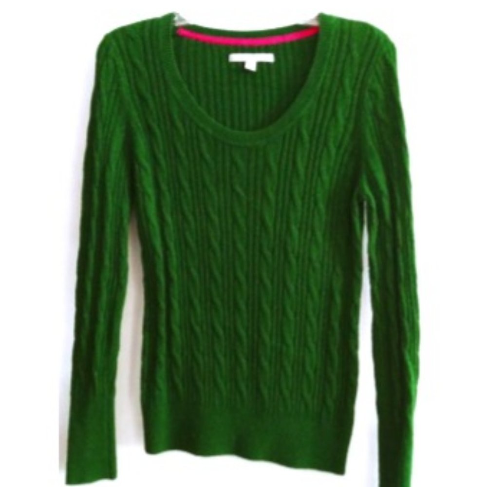 Green Knit Sweater